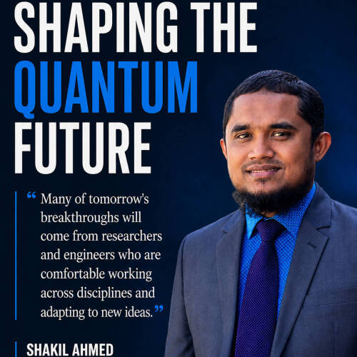 shakil Ahmed with quote on quantum computing from the article this image is associated with